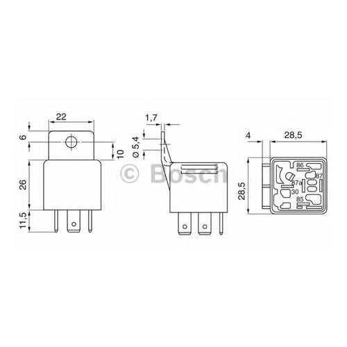 Реле Bosch 0332019103 в Лукойл