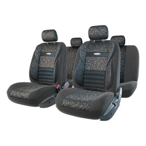 Комплект чехлов на сиденья Autoprofi Comfort Combo CMB-1105 ANTHRACITE (M) в Лукойл