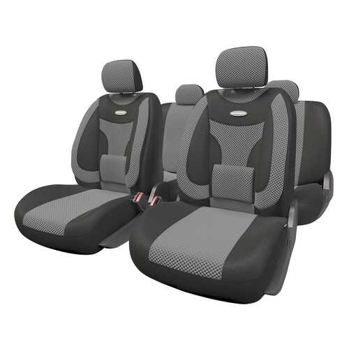 Комплект чехлов на сиденья Autoprofi Extra Comfort ECO-1105 BK/D.GY (M) в Лукойл