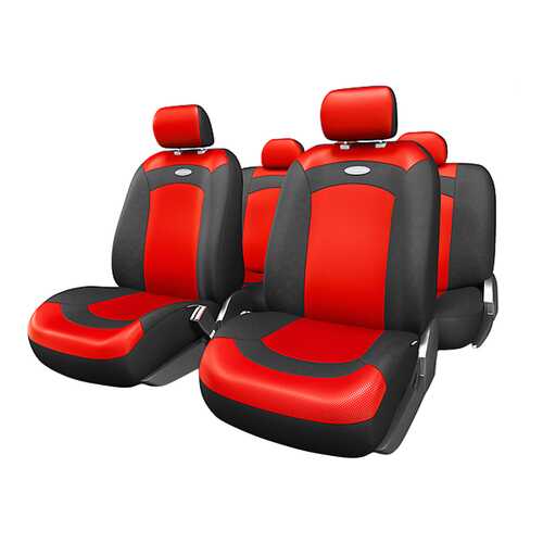 Комплект чехлов на сиденья Autoprofi Extreme XTR-803 BK/RD (M) в Лукойл