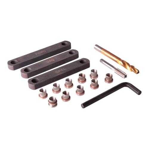 Комплект для ремонта резьбы тормозного суппорта Car-tool CT-H033 в Лукойл