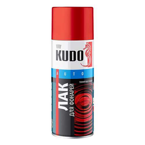 Лак для тонировки фар красный KUDO ,520 мл в Лукойл