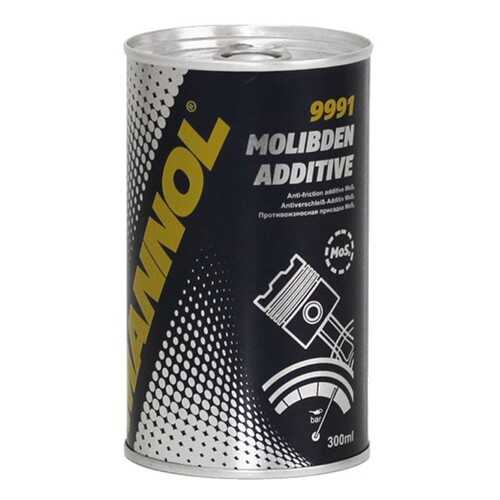 9991 MANNOL Molibden Additive 300 мл. Присадка для снижения трения в Лукойл