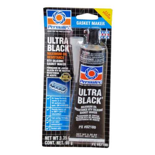 Формирователь прокладок чёрный PERMATEX Ultra Black Gasket Maker (95гр) в Лукойл