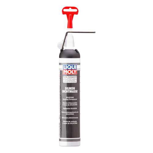 Герметик автомобильный LIQUI MOLY Silikon-Dichtmasse transparent (6184) в Лукойл
