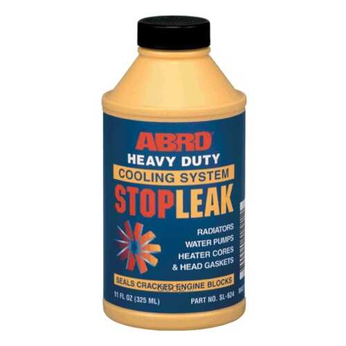 Герметик радиатора ABRO Heavy Duty Cooling System STOPLEAK жидкий 0,325 кг. арт. SL-624-RU в Лукойл