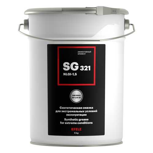 Пластичная смазка EFELE SG-321 (5 кг) в Лукойл