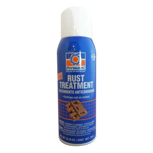 Преобразователь ржавчины в грунт PERMATEX Rust Treatment Aerosol (291гр) в Лукойл