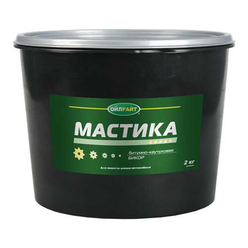 Мастика битумно-каучуковая OIL RIGHT 2 кг в Лукойл