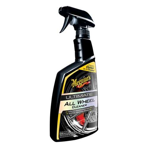 Очиститель колесных дисков Meguiars Ultimate All Wheel Cleaner G180124 709 мл. в Лукойл