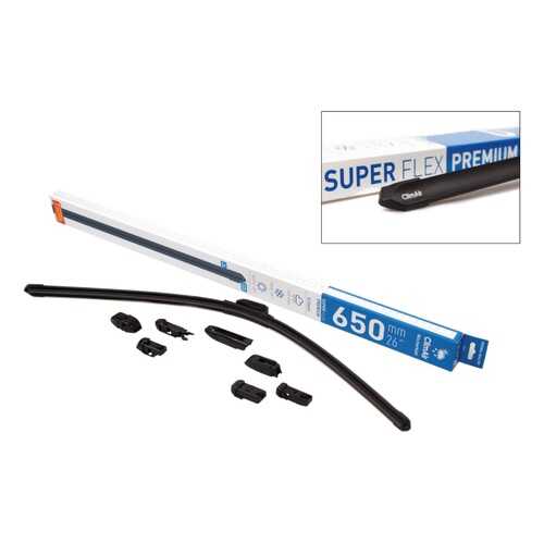 Щетка стеклоочистителя adapter Kit ClimAir SUPER FLEX PREMIUM 26 (650mm), 7 переходников в Лукойл