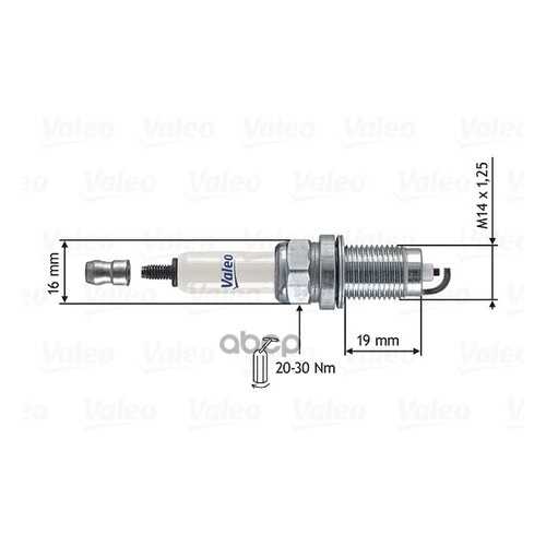 Свеча зажигания Valeo 246873 в Лукойл