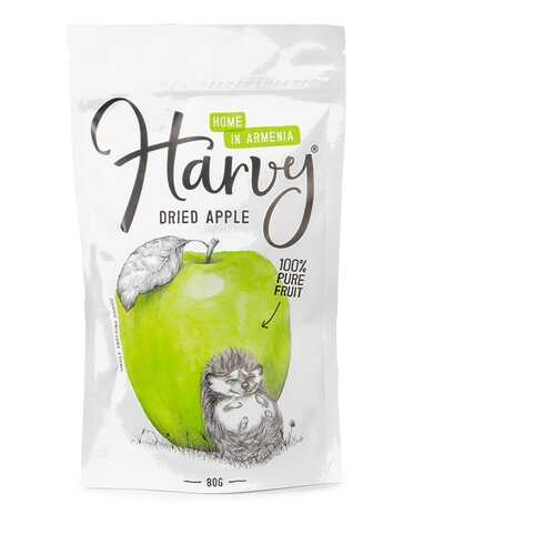 Сухофрукты яблоки сушеные Harvy 80 г, Армения в Лукойл