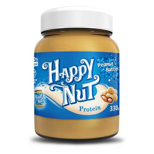 Арахисовая паста Happy Nut Protein с протеином 330 г в Лукойл