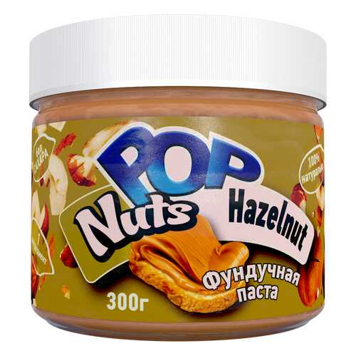 Фундучная паста POP Nuts Hazelnut, 300г в Лукойл