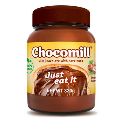 Шоколадная паста HAPPYLIFE Chocomill с лесным орехом 330 г в Лукойл