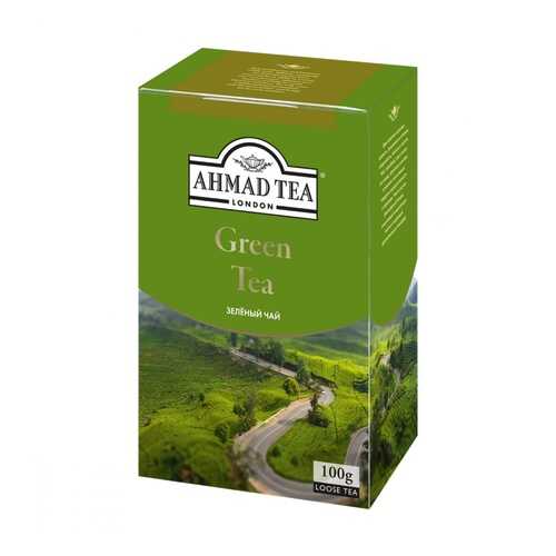 Чай Ahmad Green Tea, зеленый, листовой, 100 гр в Лукойл