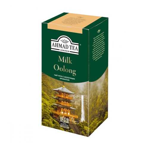 Чай Ahmad Milk Oolong молочный улун 25 пакетиков в Лукойл