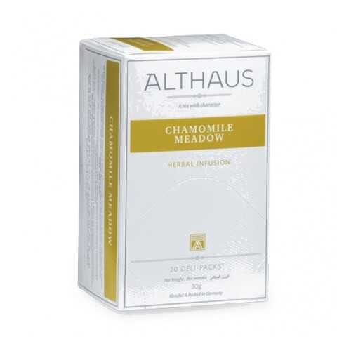 Чай Althaus Chamomile Meadow Deli Pack 20*1.5 г в Лукойл