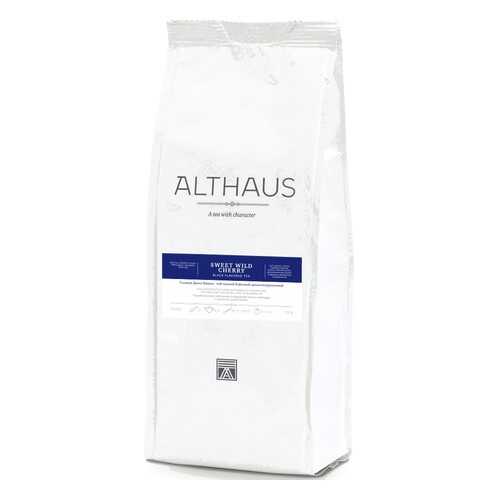 Чай Althaus Sweet Wild Cherry, черный листовой с добавками, 250 гр в Лукойл