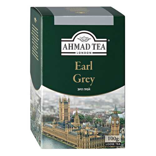 Чай черный Ahmad Tea Earl Grey 100г в Лукойл