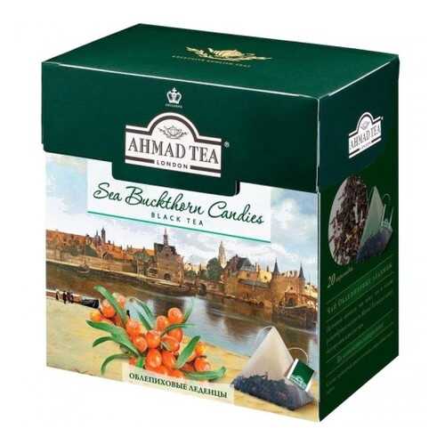 Чай черный Ahmad Tea облепиховые леденцы 20 пакетиков в Лукойл