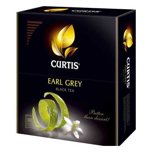Чай черный Curtis earl grey 100 пакетиков в Лукойл