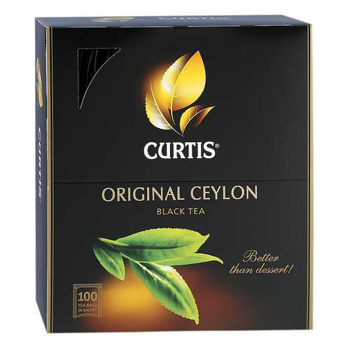 Чай черный Curtis original ceylon 100 пакетиков в Лукойл