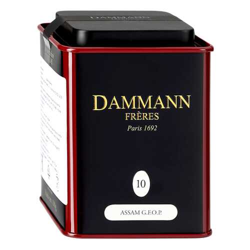 Чай черный Dammann Assam GFOP 100 г в Лукойл
