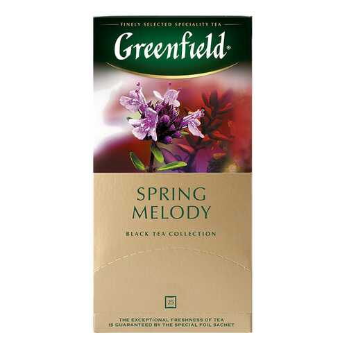 Чай черный Greenfield Spring Melody 25 пакетиков в Лукойл