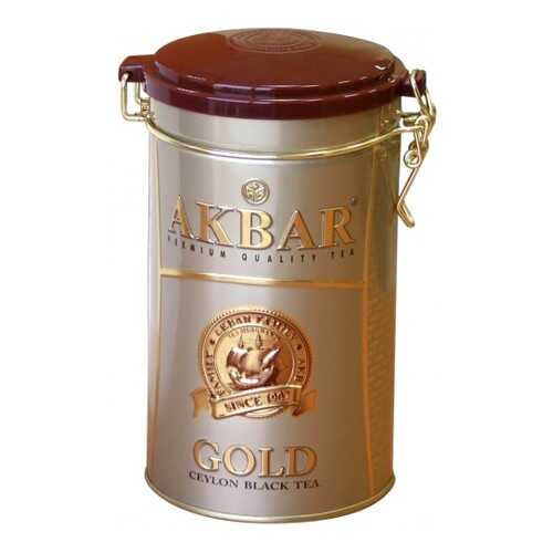 Чай черный листовой Akbar gold 225 г в Лукойл