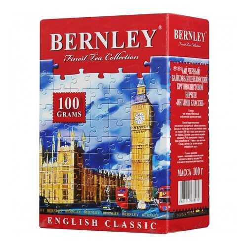Чай черный листовой Bernley english classic 100 г в Лукойл
