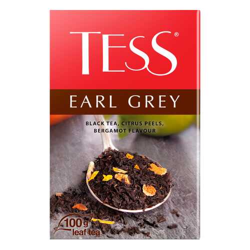Чай черный листовой Tess Earl Gray 100 г в Лукойл
