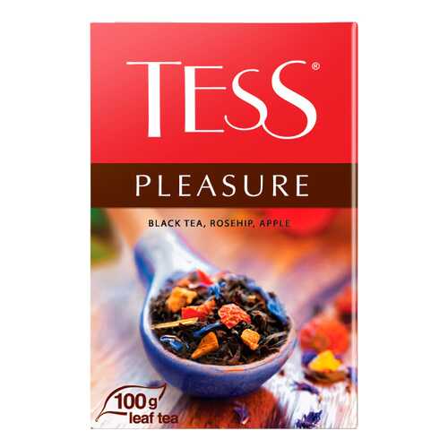 Чай черный листовой Tess Pleasure 100 г в Лукойл