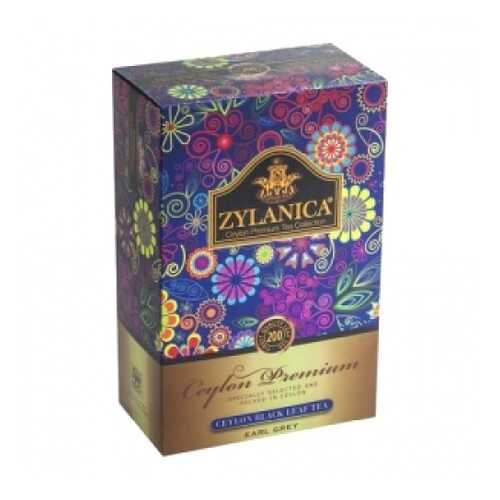 Чай черный листовой Zylanica ceylon premium collection бергамот FBOP 200 г в Лукойл