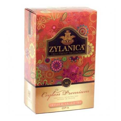 Чай черный листовой Zylanica ceylon premium collection OPА 100 г в Лукойл