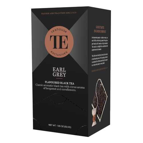 Чай черный Teahouse Exclusives Эрл Грей 15 пакетиков 40 г в Лукойл