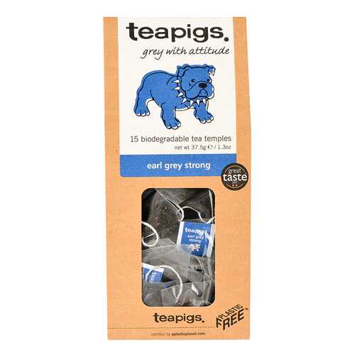 Чай черный Teapigs крепкий эрл грей 15*2.5 г в Лукойл