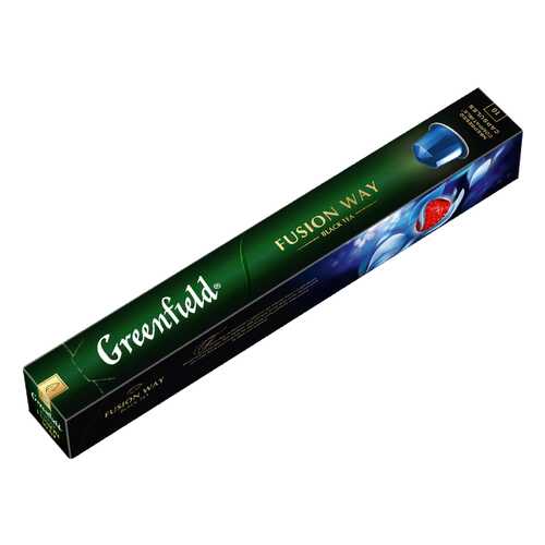Чай черный в капсулах Greenfield Fusion Way 10 капсул в Лукойл