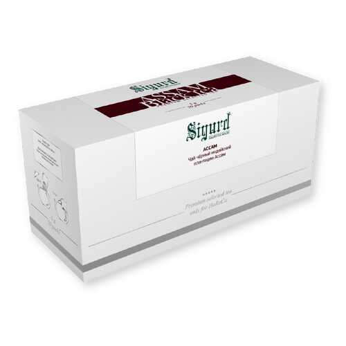 Чай черный в пакетиках для чайника Sigurd Black Assam 15*5 г в Лукойл