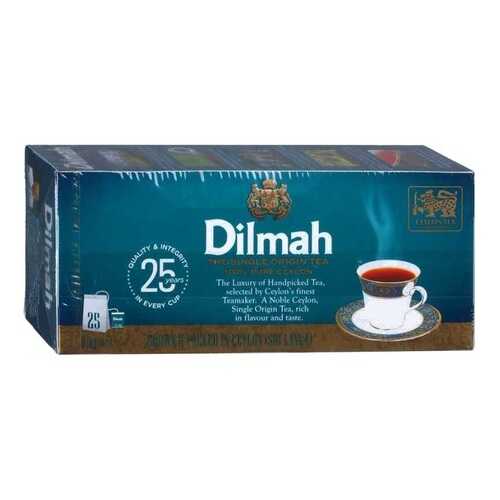 Чай Dilmah цейлонский черный 25 пакетиков в Лукойл