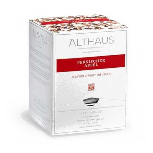 Чай фруктовый Althaus Persischer Apfel в пирамидках 15*2.75 г в Лукойл