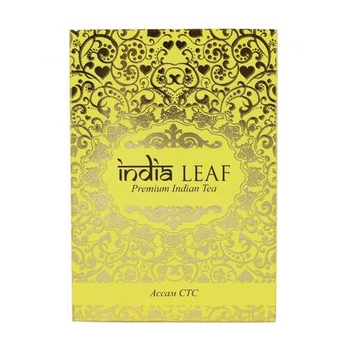 Чай India leaf Ассам стс, черный гранулированный, 100 гр в Лукойл