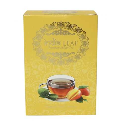 Чай India leaf Микс фрукт, черный среднелистовой чай с добавками, 100 гр в Лукойл