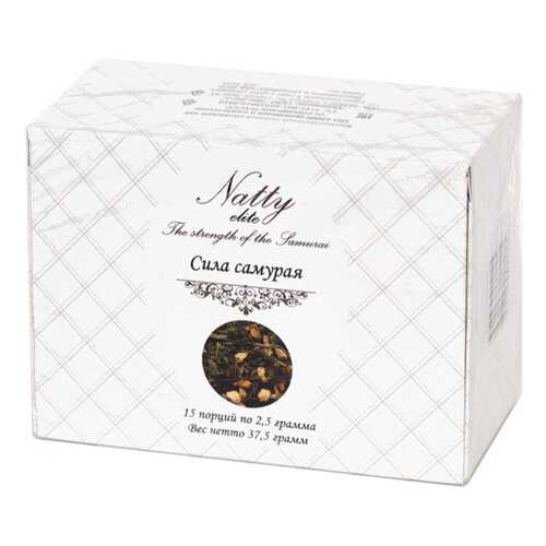 Чай Natty Сила самурая (non-touch) 15*2,5 гр в Лукойл