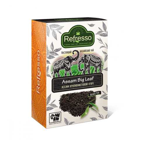 Чай Refresso Assam Big Leaf, черный крупнолистовой, 100 гр в Лукойл