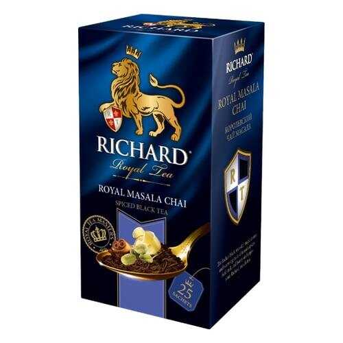 Чай Richard Royal Masala Chai черный с добавками 25 пакетиков в Лукойл