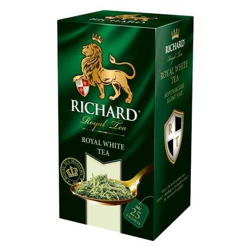 Чай Richard Royal White Tea белый 25 пакетиков в Лукойл