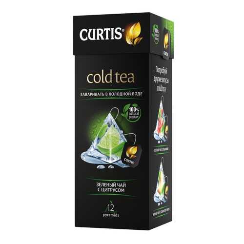 Чай Tea.ru Curtis Cold Tea. Зеленый чай с цитрусом, чёрный с добавками, 12 пирамидок в Лукойл
