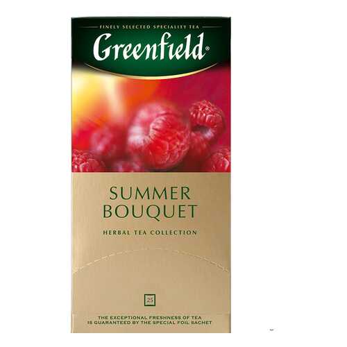 Чай травяной Greenfield Summer Bouquet 25 пакетиков в Лукойл